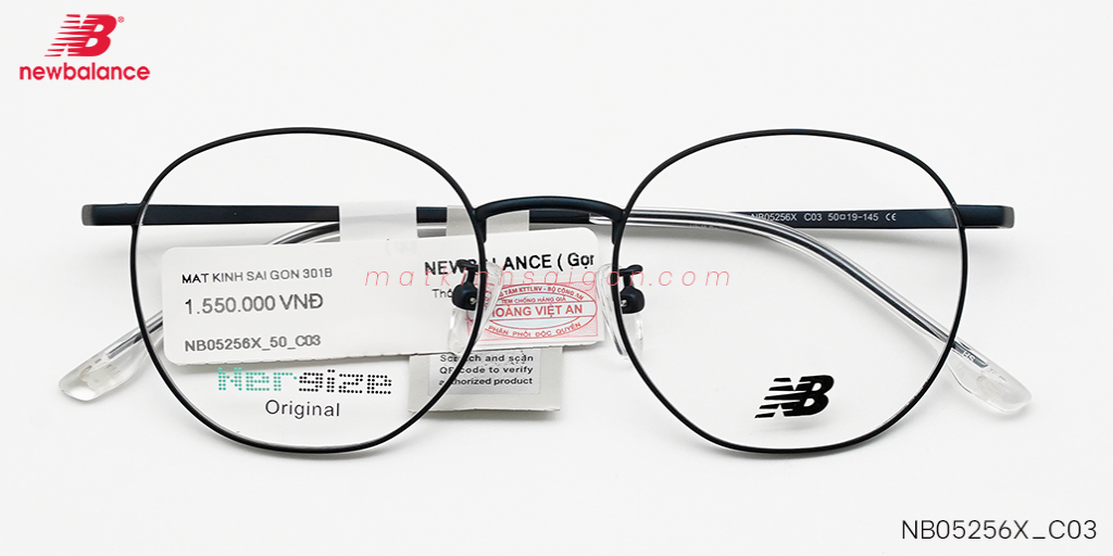 GỌNG KÍNH NEW BALANCE NB05256X C03 - Hover