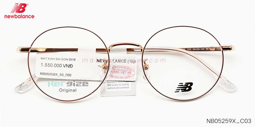 GỌNG KÍNH NEW BALANCE NB05259X C03 - Hover