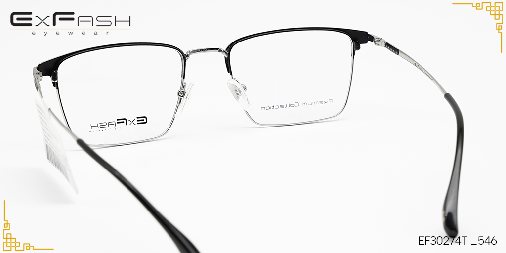 Gọng kính Hợp Kim Exfash EF30274T_546 - Hình 4