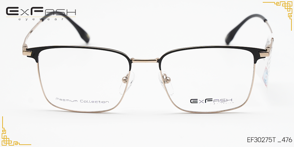 Gọng kính Hợp Kim Exfash EF30275T _476 - Hình 3