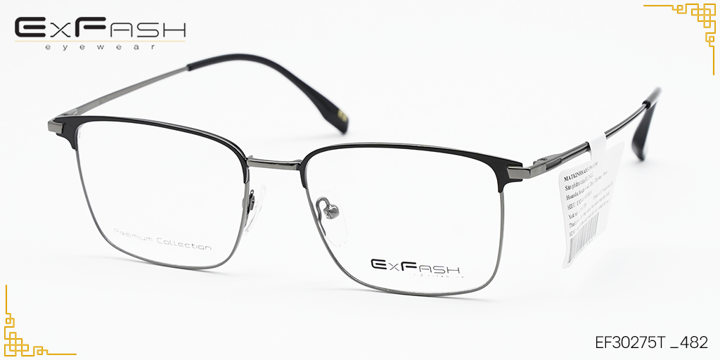 Gọng kính Hợp Kim Exfash EF30275T _482