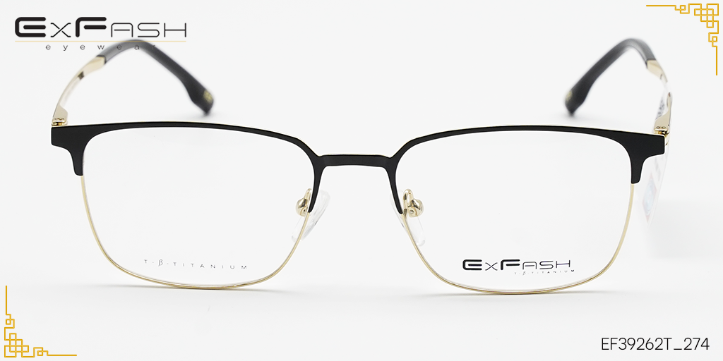 Gọng kính Hợp Kim Exfash EF39262T_274 - Hình 3