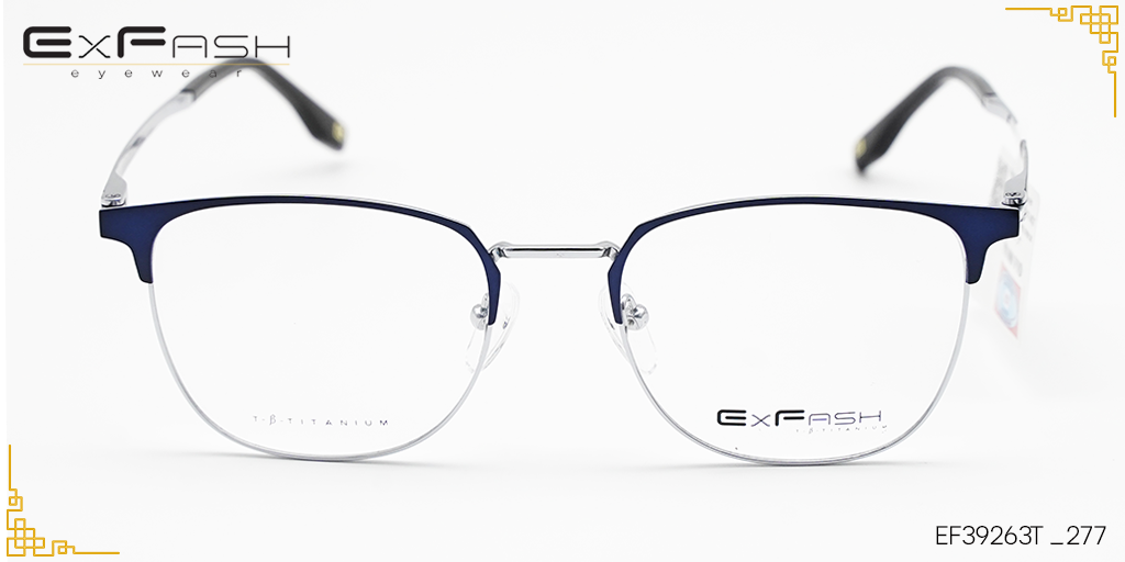 Gọng Kính Hợp Kim Exfash EF39263T _277 - Hình 3