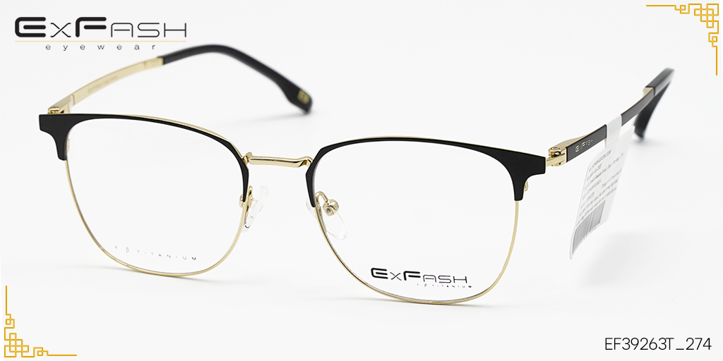 Gọng Kính Hợp Kim Exfash EF39263T_274