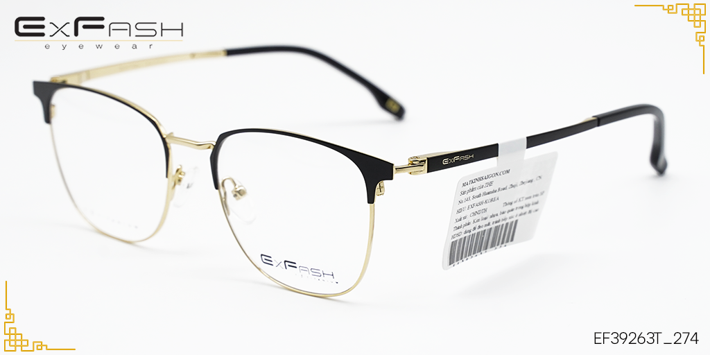 Gọng Kính Hợp Kim Exfash EF39263T_274 - Hình 5