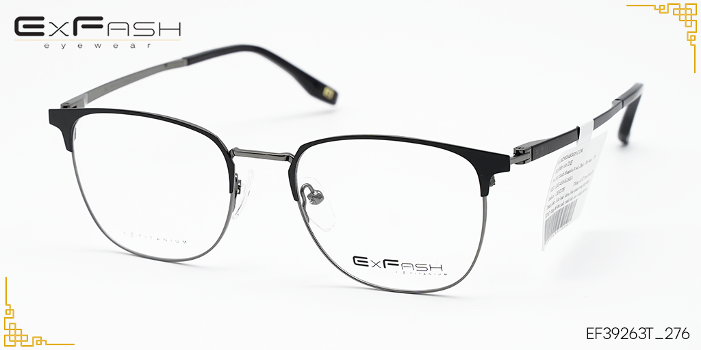 Gọng Kính Hợp Kim Exfash EF39263T_276