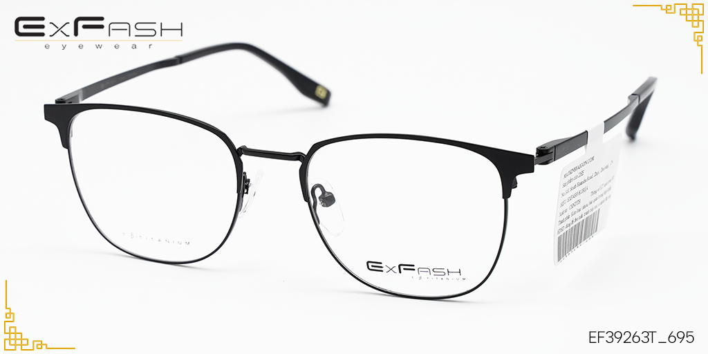 Gọng Kính Hợp Kim Exfash EF39263T_695