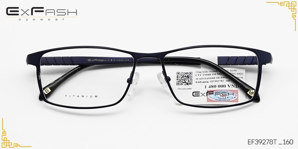 Gọng Kính Exfash EF39278T 160 - Hover