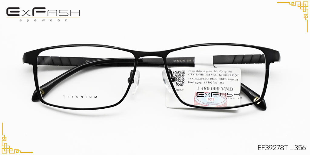 Gọng Kính Exfash EF39278T 356 - Hover