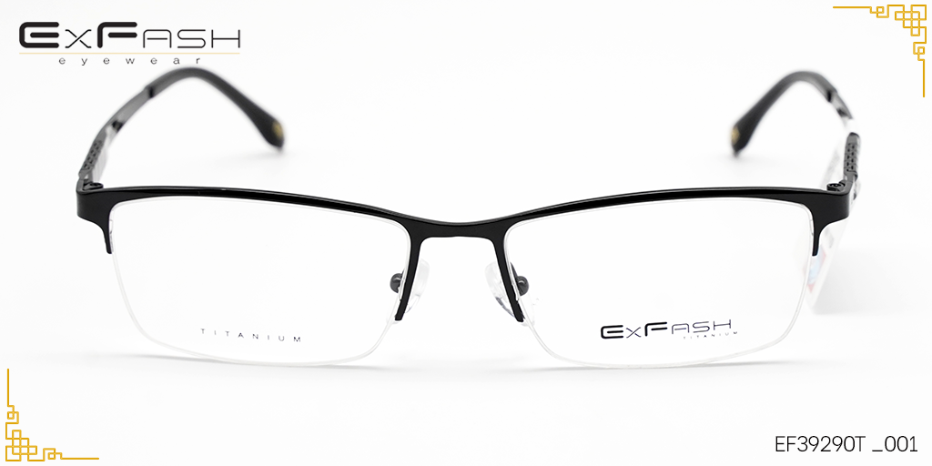 Gọng Kính Titanium Exfash EF39290T 001 - Hình 3