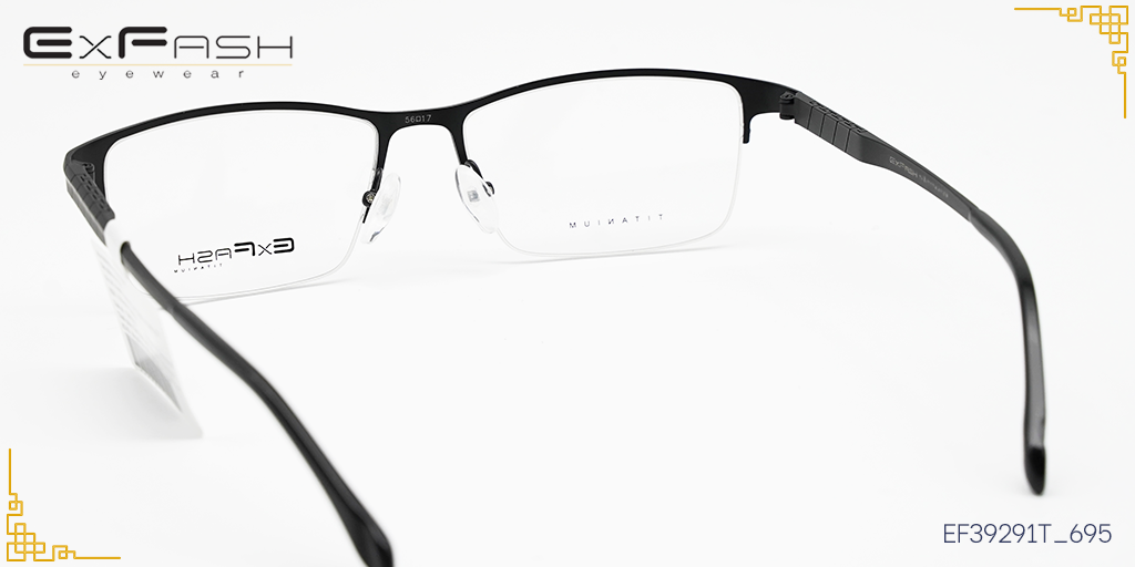 Gọng Kính Titanium Exfash EF39291T_695 - Hình 4