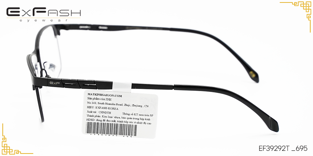 Gọng Kính Exfash EF39292T 695 - Hình 6