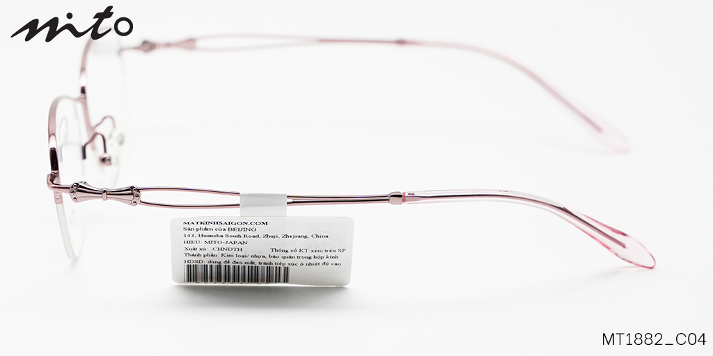 Gọng Kính Mito Pure-Titanium MT1882_C04 - Hình 5