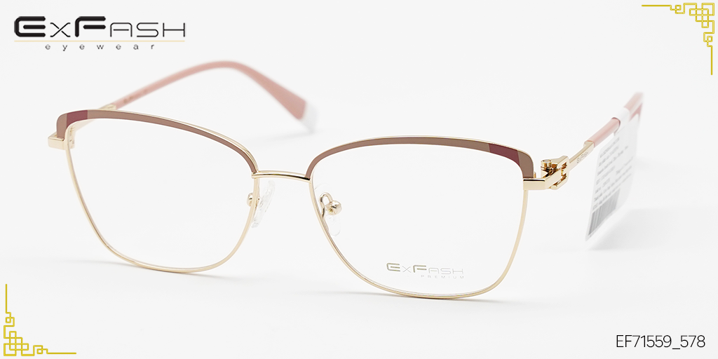 Gọng Kính Hợp Kim Exfash EF71559_578