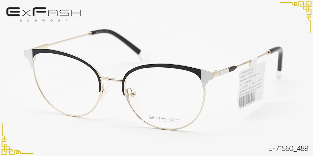 Gọng Kính Hợp Kim Exfash EF71560_489