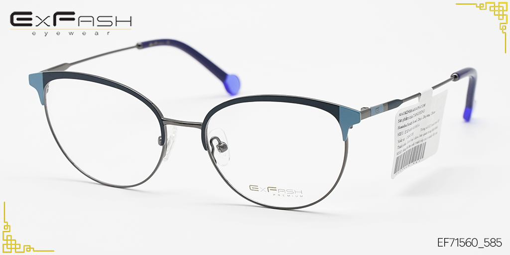 Gọng Kính Hợp Kim Exfash EF71560_581