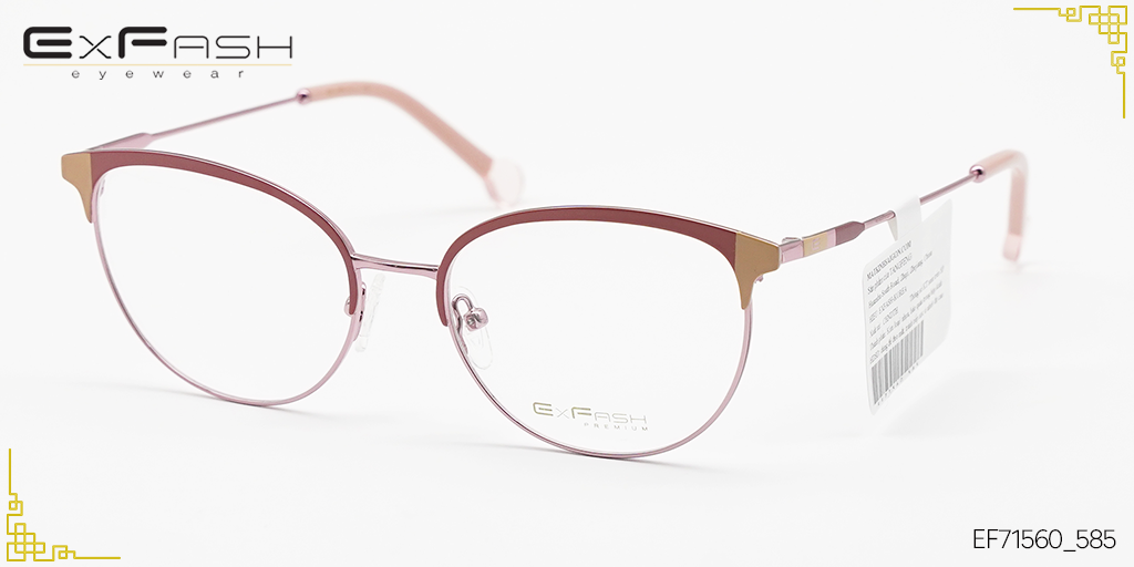Gọng Kính Hợp Kim Exfash EF71560_585