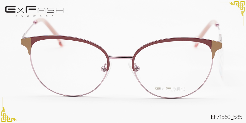 Gọng Kính Hợp Kim Exfash EF71560_585 - Hình 3