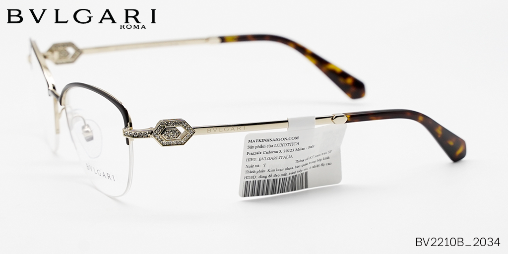 Gọng Kính BVLGARI BV2210B 2034 - Hình 6
