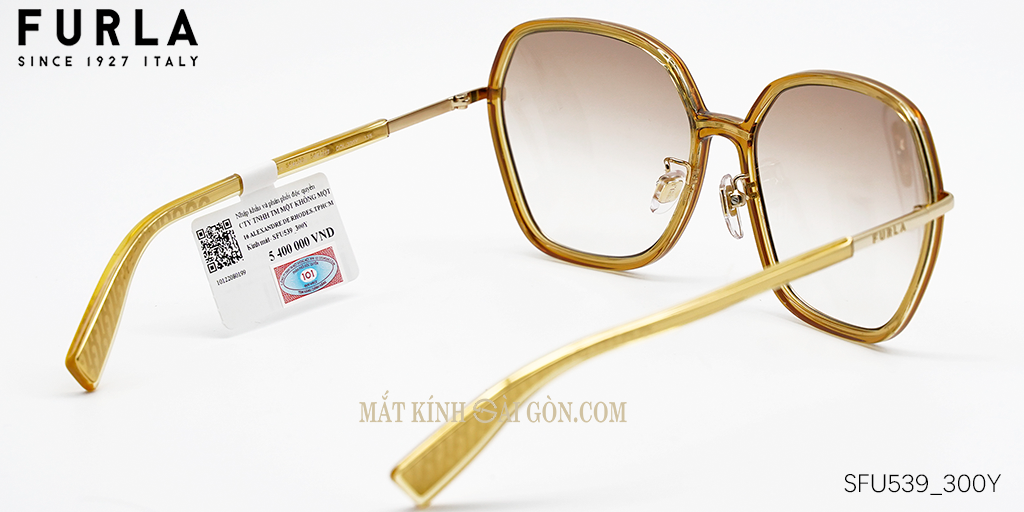 Kính Mát Furla SFU539 300Y - Hình 4