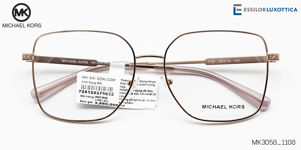 Gọng Kính Micheal Kors MK3056 1108 - Hover