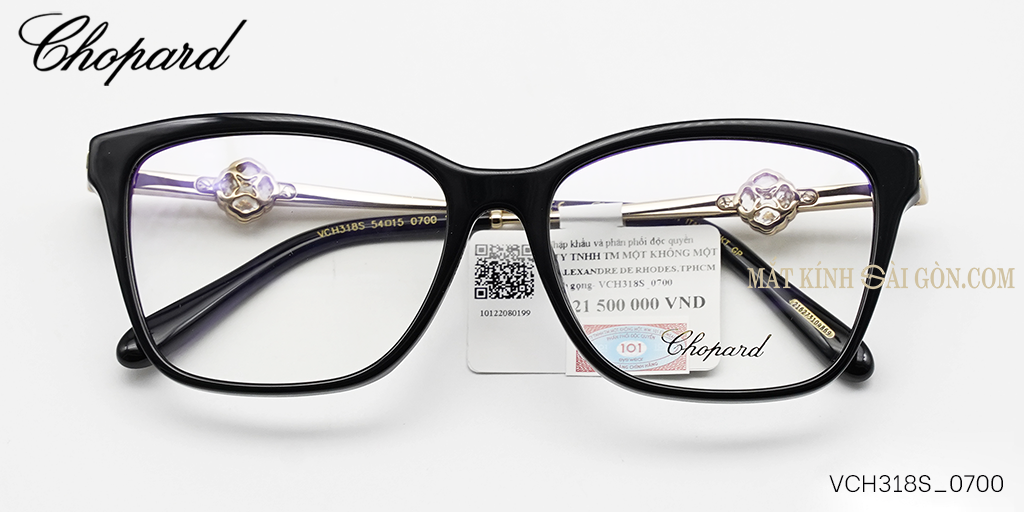 Gọng Kính Chopard VCH318S 0700 - Hover