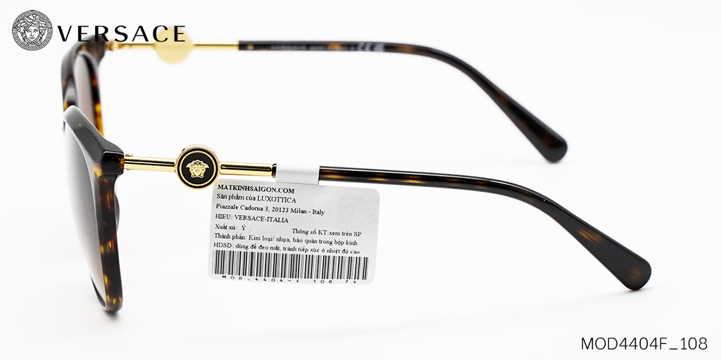 Kính Mát VERSACE MOD4404 F 108 - Hình 6