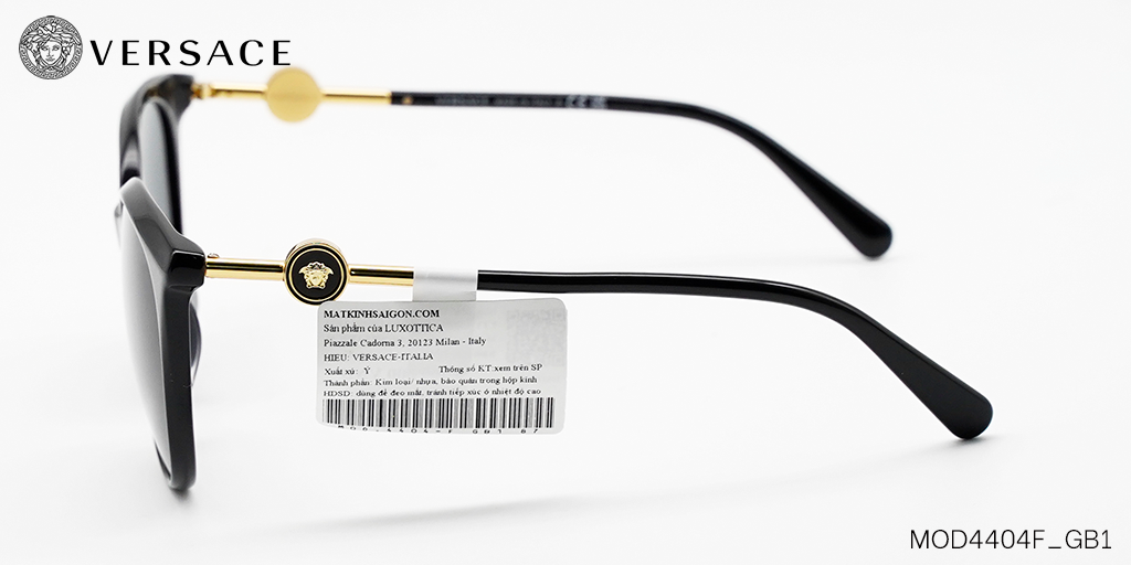Kính Mát VERSACE MOD4404 F GB1 - Hình 6