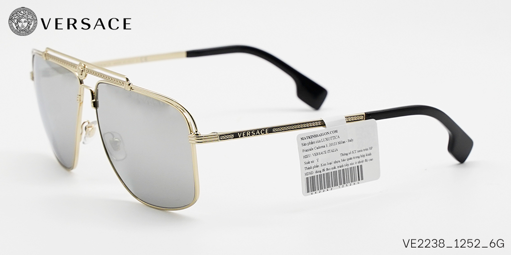Kính Mát VERSACE VE2238 1252 6G - Hình 5