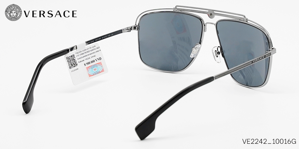 Kính Mát VERSACE VVE2242 1001 6G - Hình 4