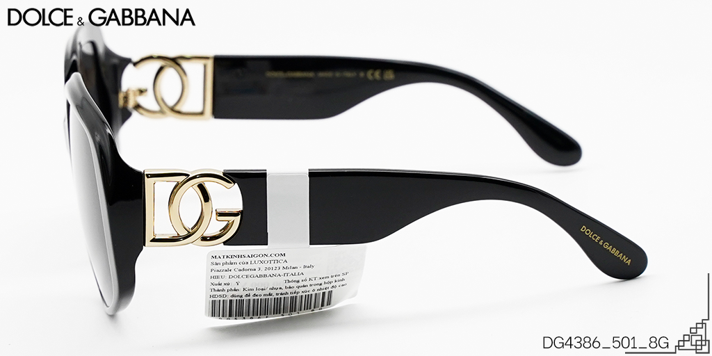 Kính Mát Dolce & Gabbana DG4386F 501 8G - Hình 6