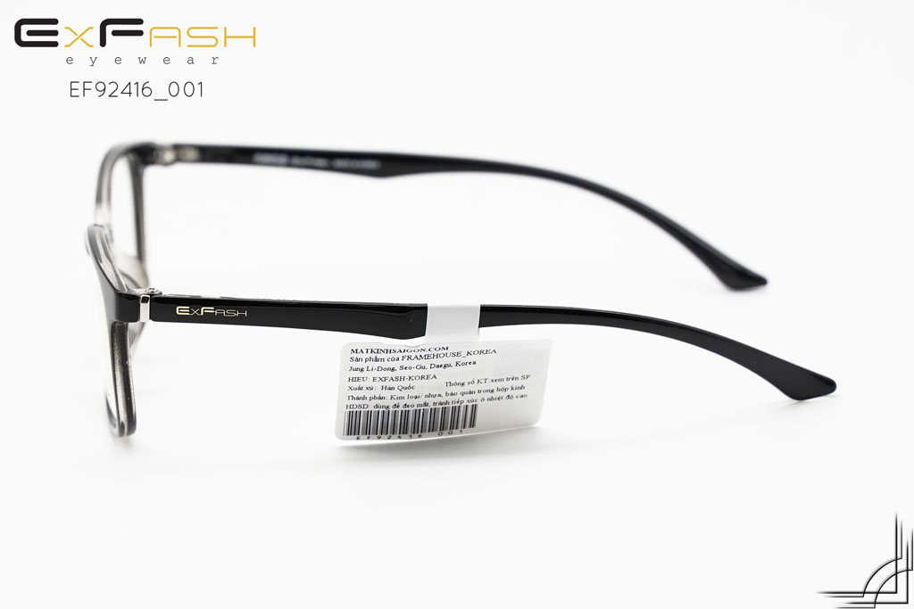 Gọng Kính Nhựa ExFash EF92416 001 - Hình 5