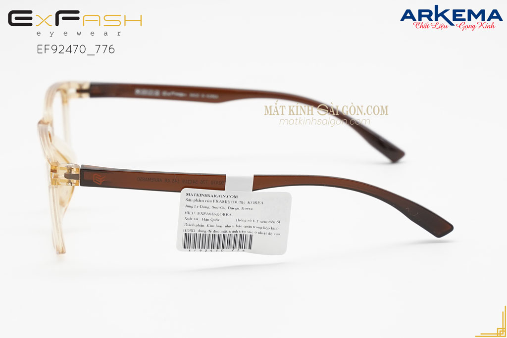 Gọng Kính Nhựa ExFash EF92470 776 - Hình 6