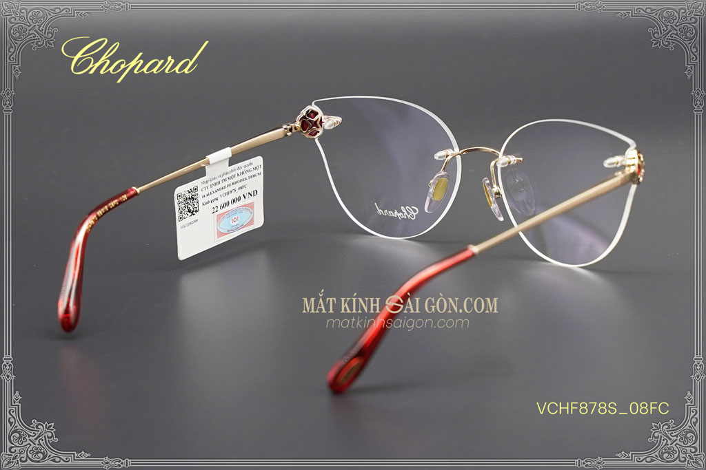Gọng Kính Chopard VCHF87S 08FC - Hình 4