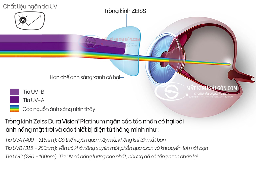 Tròng Kính Đổi Màu 1.60 ZEISS PhotoFusion UV - Hình 9