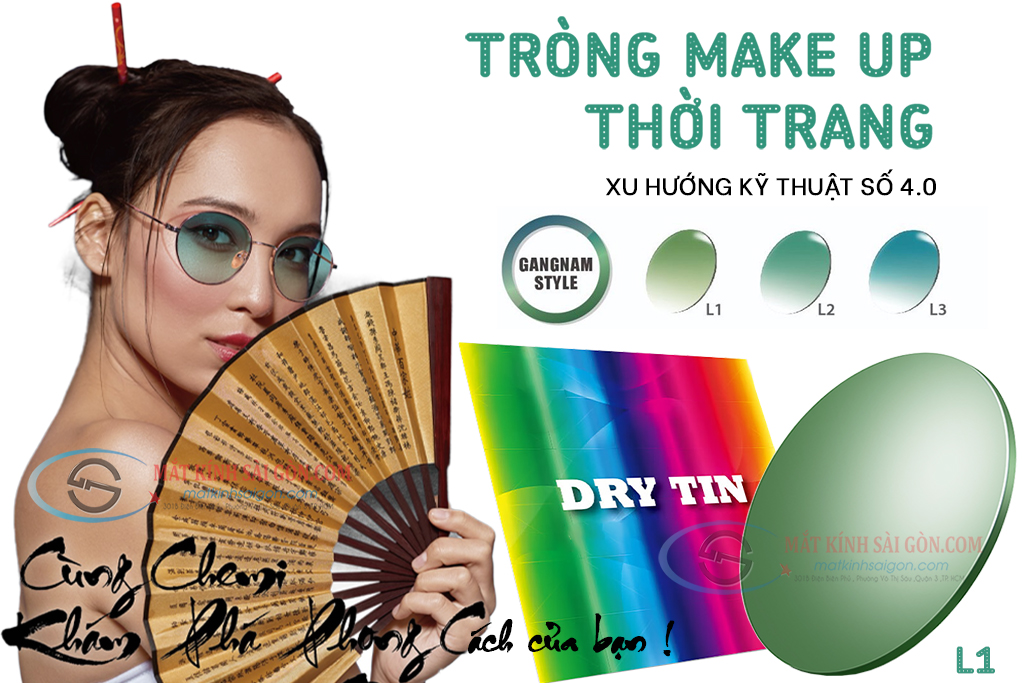TRÒNG KÍNH CẬN MÀU 1.60 CHEMI DRYTIN - Hình 6
