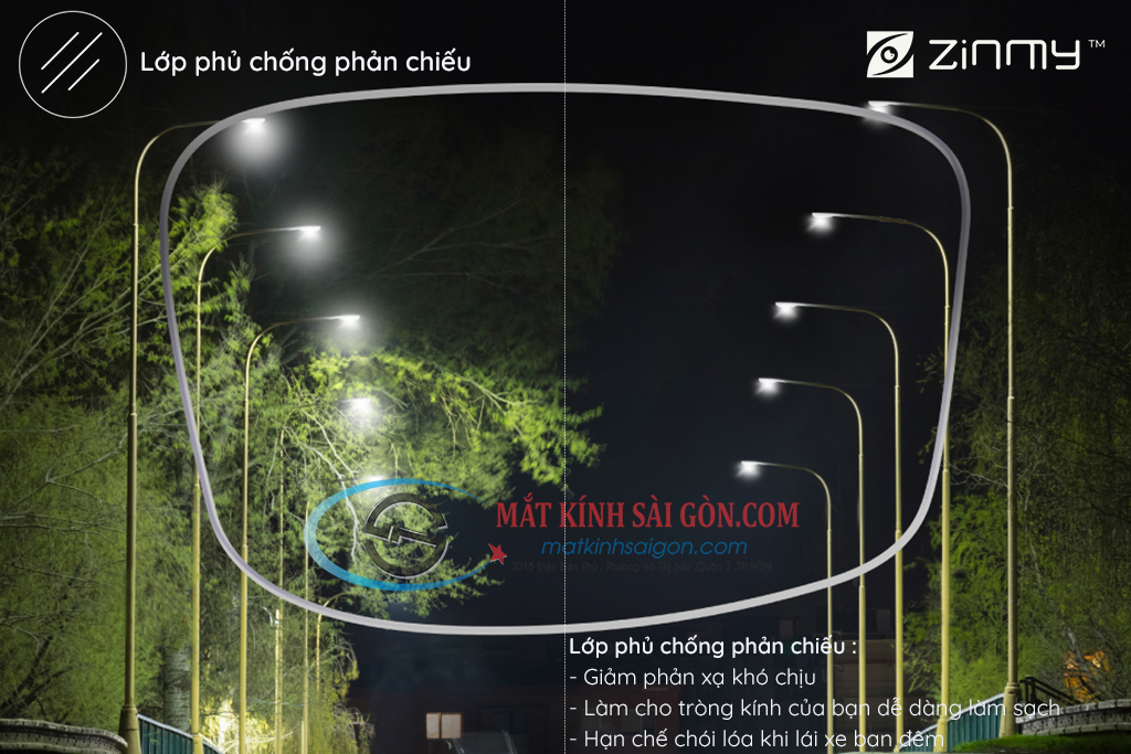 KÍNH ĐA TRÒNG ĐỔI MÀU CHỐNG BỂ 1.58 ZINMY DURAMAX FREESIGHT - Hình 10