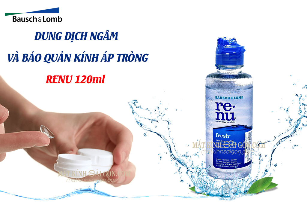 DUNG DỊCH BẢO QUẢN KÍNH ÁP TRÒNG RENU 120ml