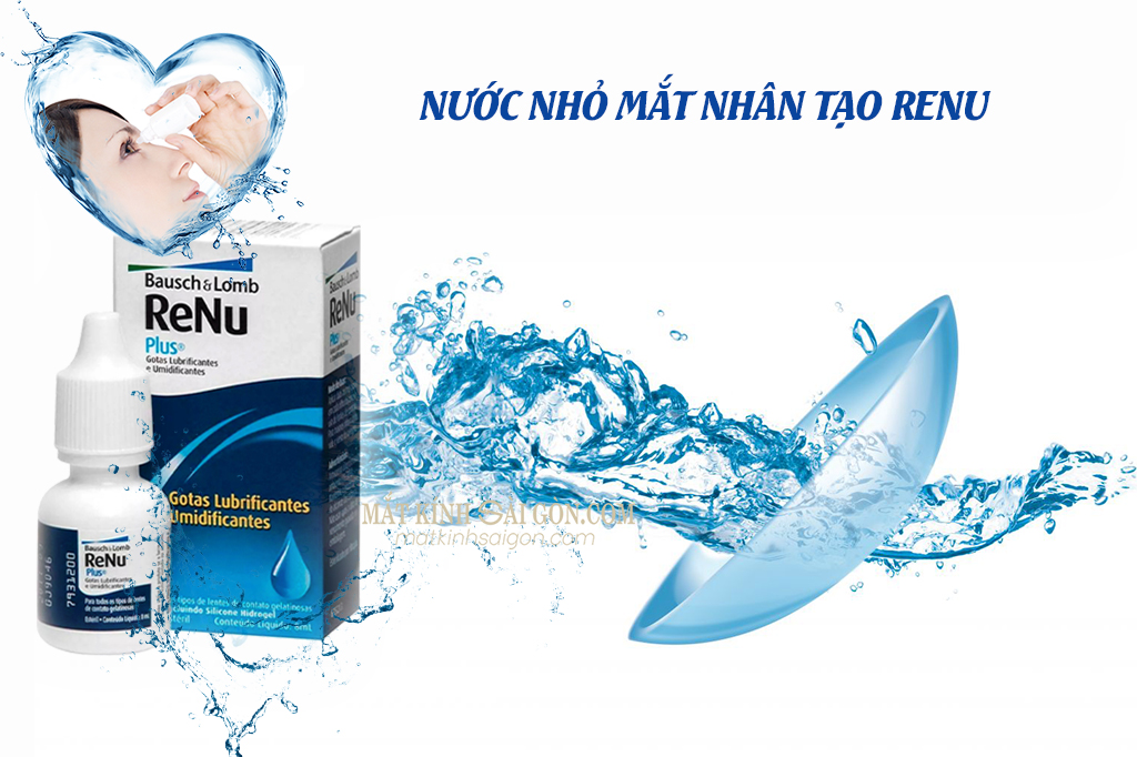 NƯỚC NHỎ MẮT NHÂN TẠO RENU 8ml - Hình 2