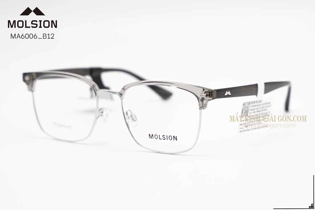 GỌNG KÍNH MOLSION MA6006 B12 - Hình 7