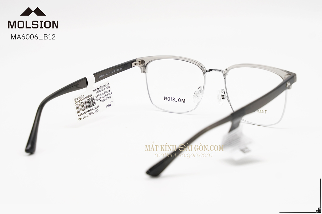 GỌNG KÍNH MOLSION MA6006 B12 - Hình 4