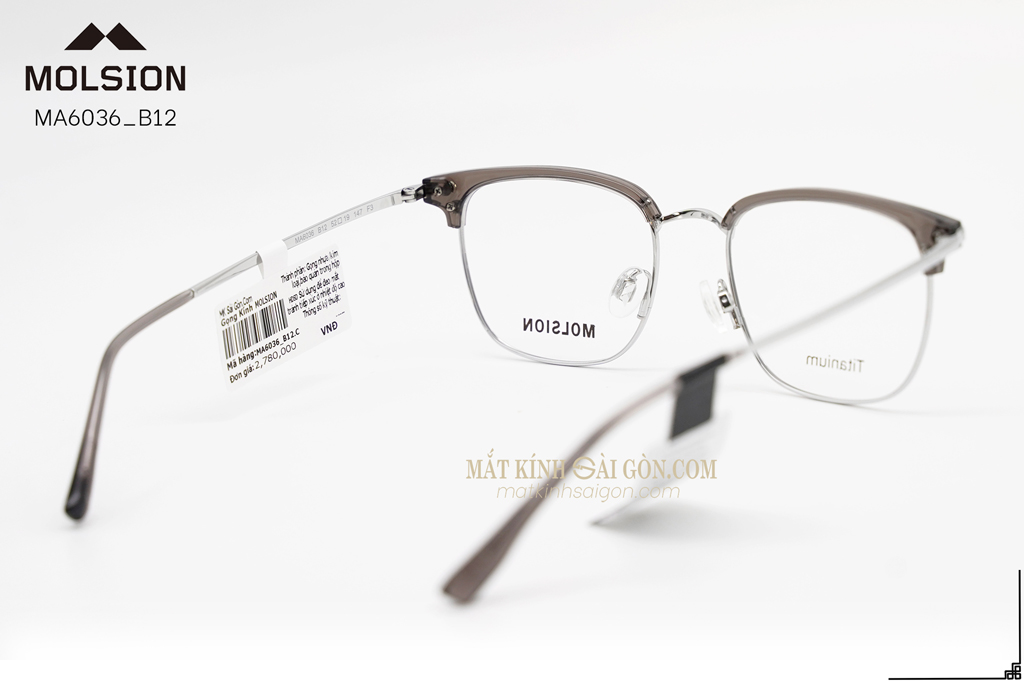 GỌNG KÍNH MOLSION MA6036 B12 - Hình 4