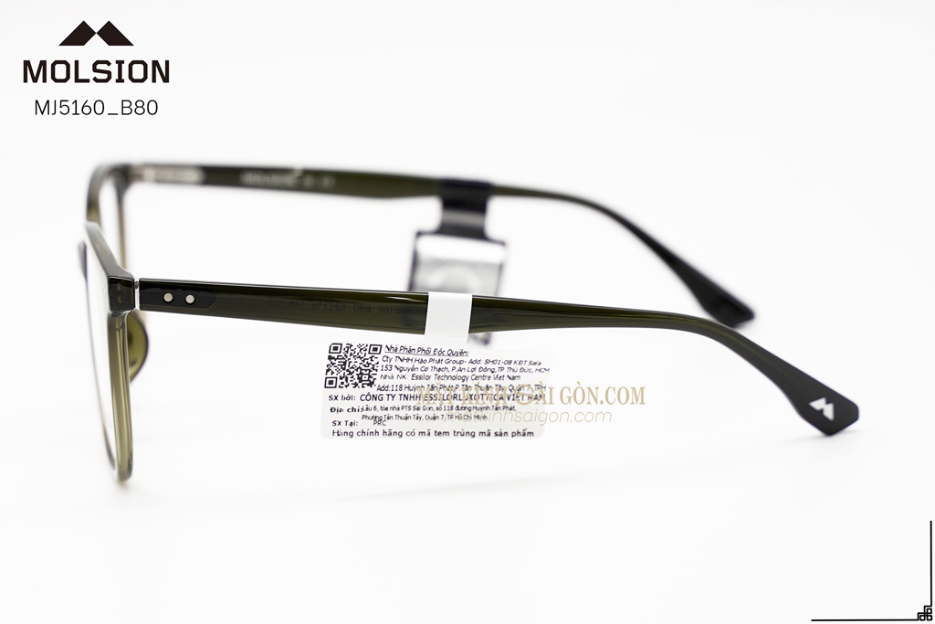 GỌNG KÍNH MOLSION MJ5160 B80 - Hình 8