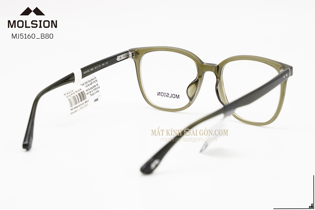 GỌNG KÍNH MOLSION MJ5160 B80 - Hình 4