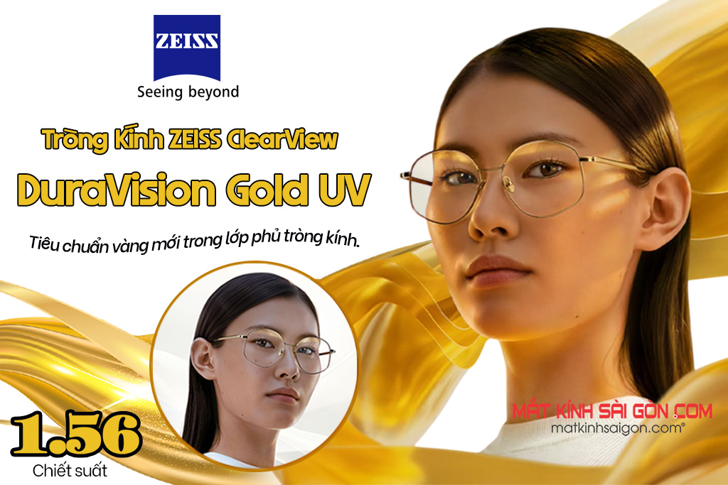 TRÒNG KÍNH 1.56 ZEISS DURAVISION GOLD UV