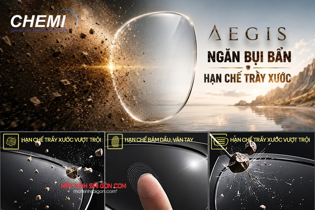 TRÒNG KÍNH CHEMI AEGIS 1.60 - Hover